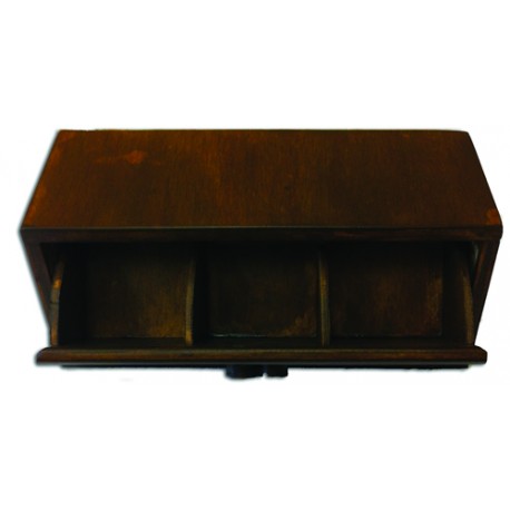 Porta Tè (legno scuro)