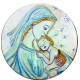 Capezzale in ceramica Madonna con Bambinello