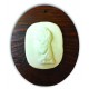 Capezzale bambino in legno e ceramica (bianco)