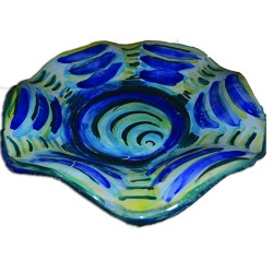 Centrotavola sfondo blue