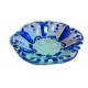 Centrotavola con dipinti blue