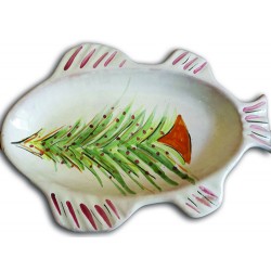 Piatto pesce con albero di Natale