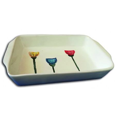 Vassoio tre fiori