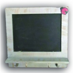 Lavagna in legno (bianca con coccinella)