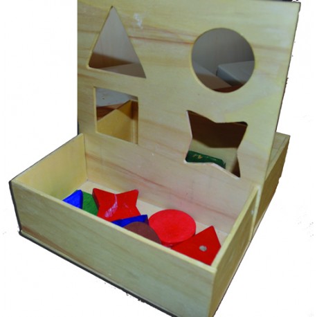 Scatola forme geometriche