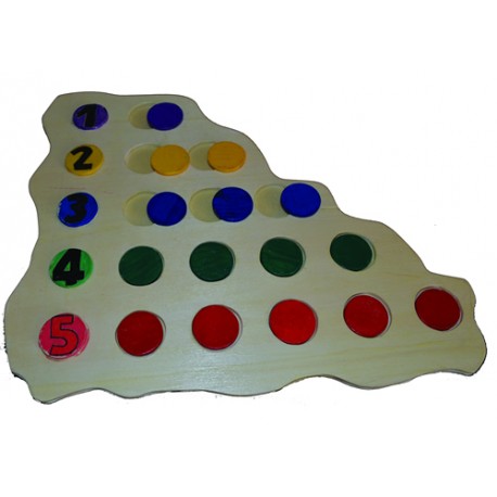 Associo gettoni numerati