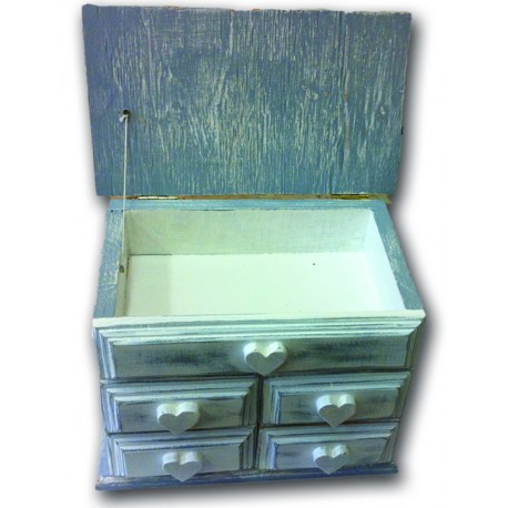 Cofanetto da cucito (grigio)