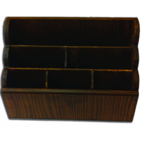 Portacarte in legno